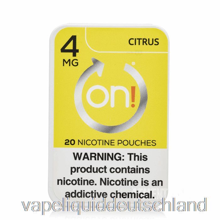 An! Nikotinbeutel – Citrus 4 Mg Vape Deutschland